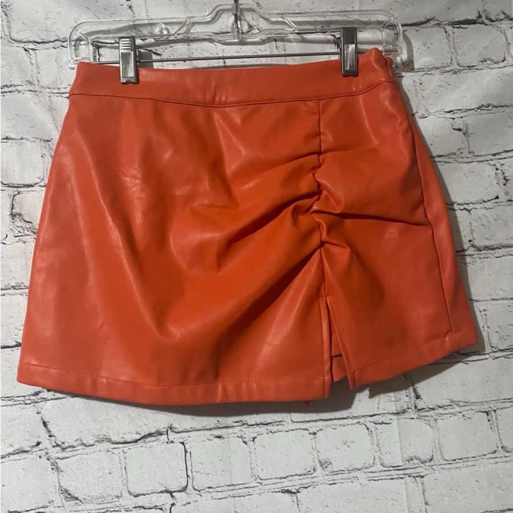 HYFVE Orange Mini Skirt